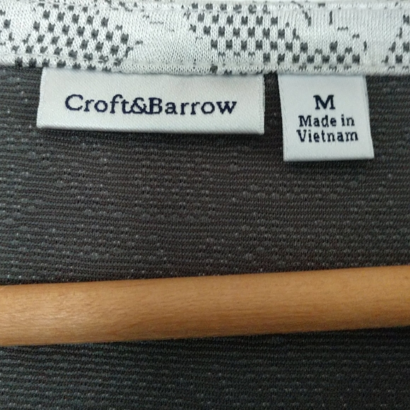 Croft & Barrow 3/4 Sleeve Top (M) - Picture 5 of 7